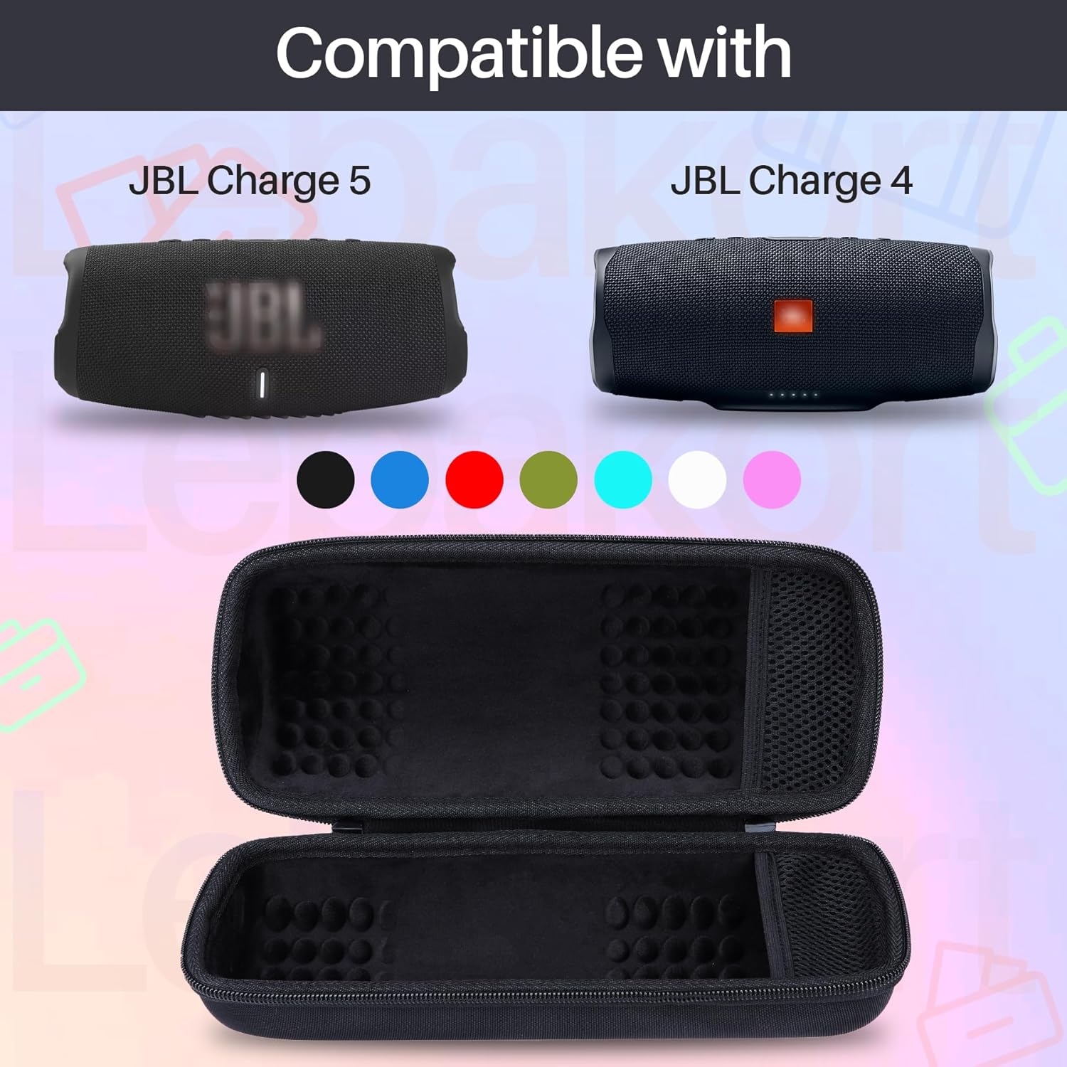 Thumbnail 2 de Lebakort Case for JBL Charge 5/4 Teal