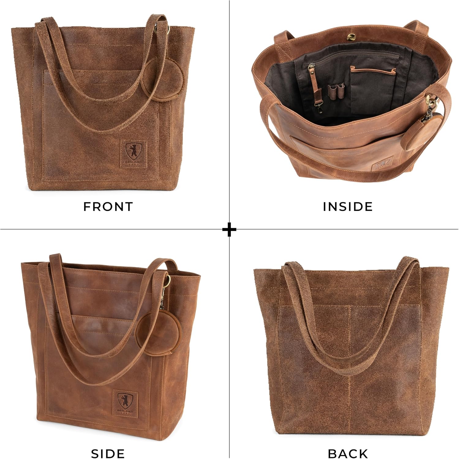 Thumbnail 5 de Berliner Bags Seville Bolso Shopper 35×40×11 cm