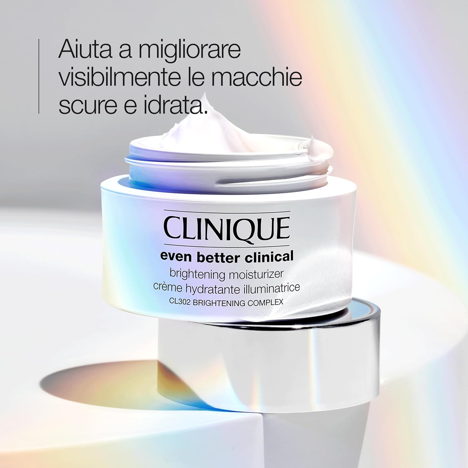 Detalle 2 de Clinique Even Better Clinical Brightening Moisturizer: Idratante illuminante con vitamina C e acido salicilico, 50 ml