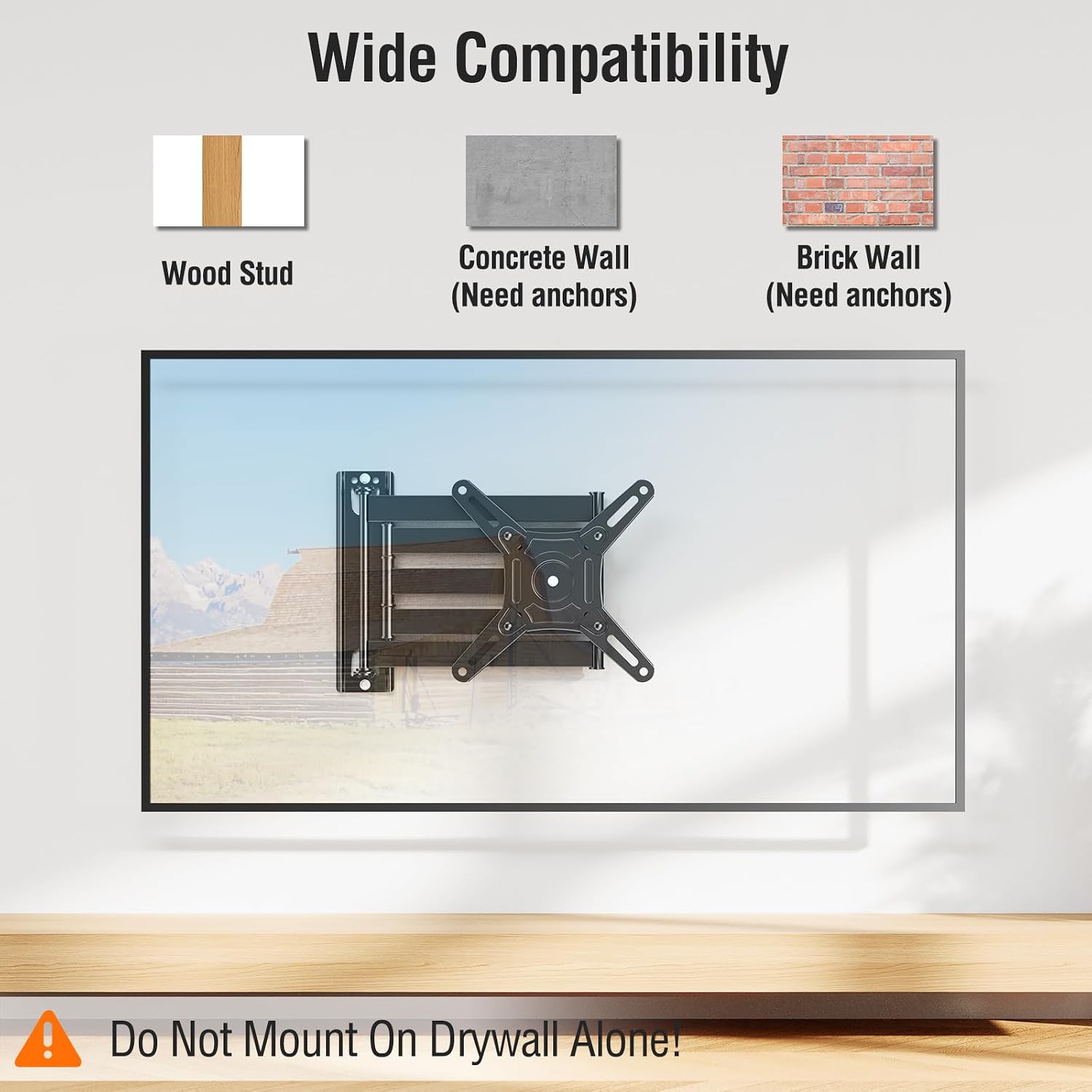 Detalle 2 de ELIVED TV Wall Mount 29.5-Inch Arm