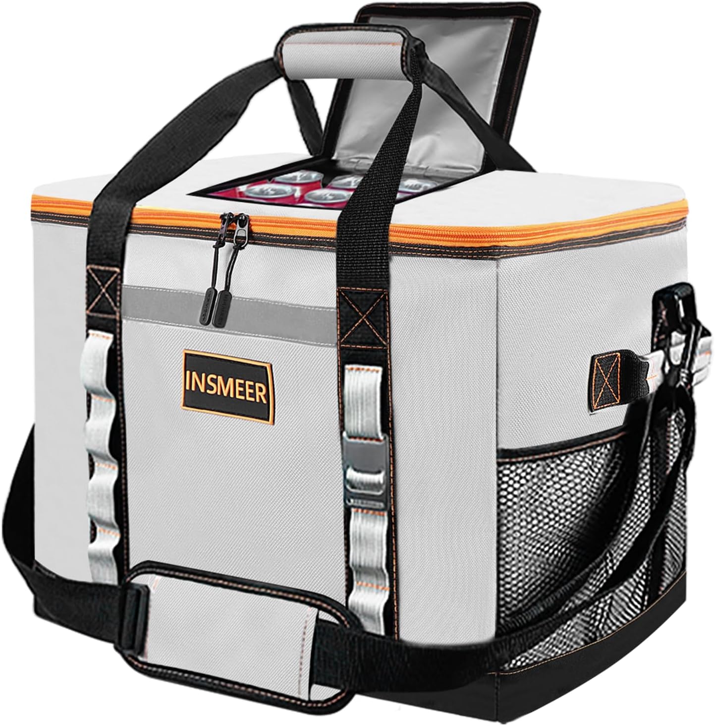Detalle de INSMEER Grand sac isotherme 48 l – Pliable et étanche, XXL (45 x 35 x 30 cm)