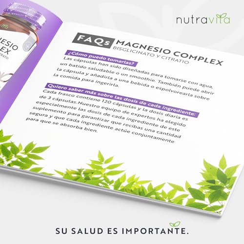Thumbnail 3 de Nutravita Magnesium Complex 1545mg + 600mg 💊