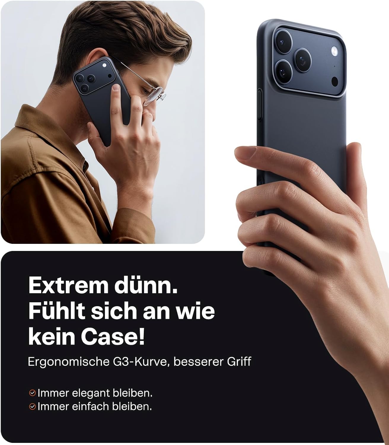 Thumbnail 4 de TORRAS Ultra Dünn Hülle für iPhone 17 Pro Max mit MagSafe – 0,07 cm Dicke, 19N Magnetkraft