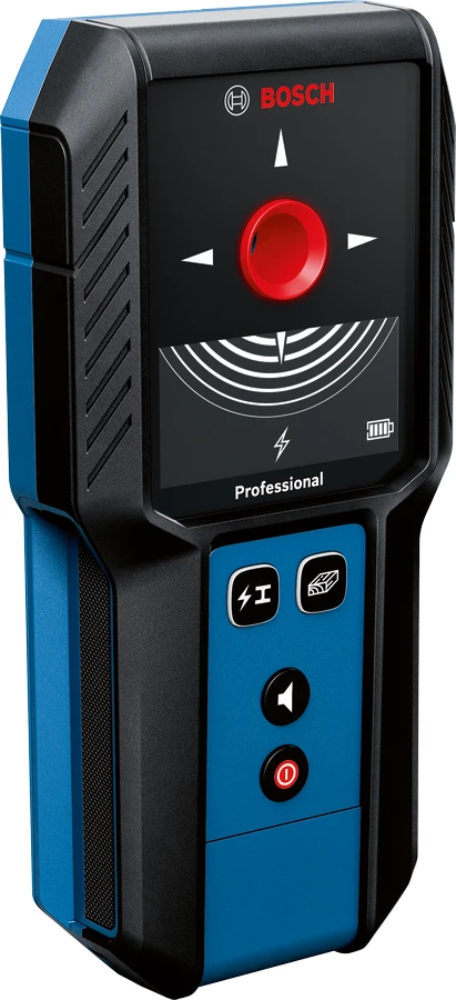 Detalle de Bosch Professional GMS 120-27 - Bohrlochfinder für präzises Arbeiten hinter Wänden