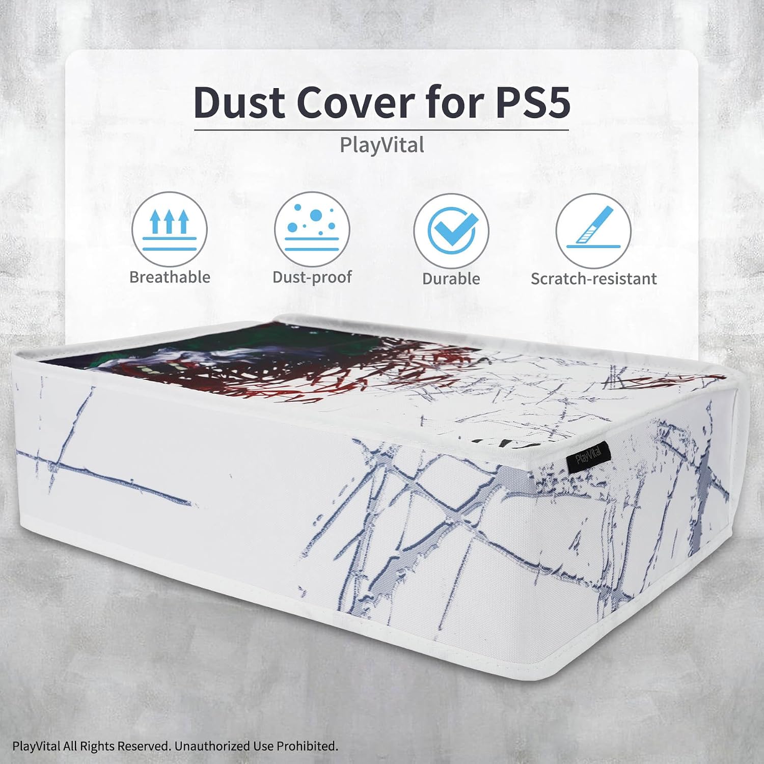 Thumbnail 2 de PlayVital PS5 dust cover sleeve