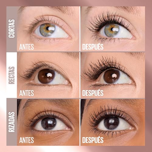 Detalle 2 de Lash Sensational Body de Maybelline New York: máscara que define y aporta volumen duradero