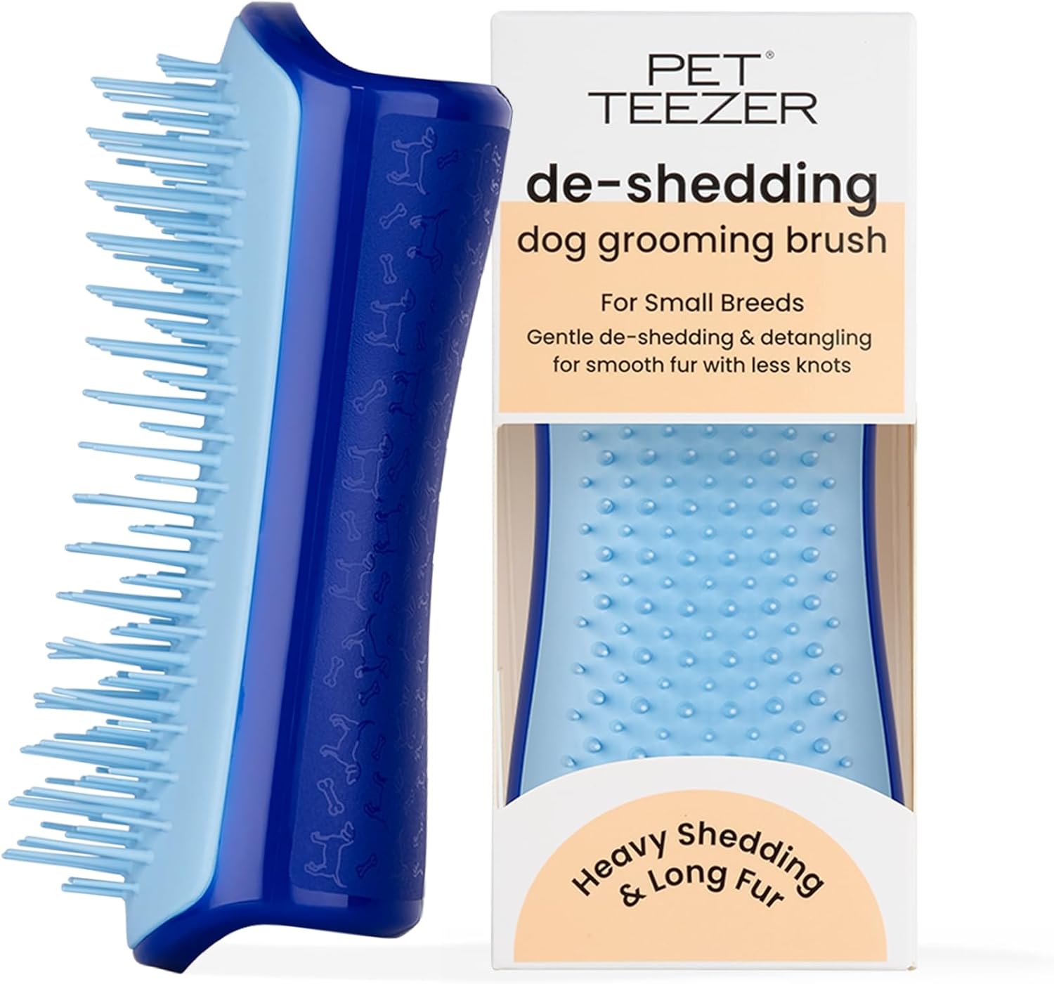 Tangle Teezer Piccolo Pet Teezer: spazzola zoom per cani di taglia piccola