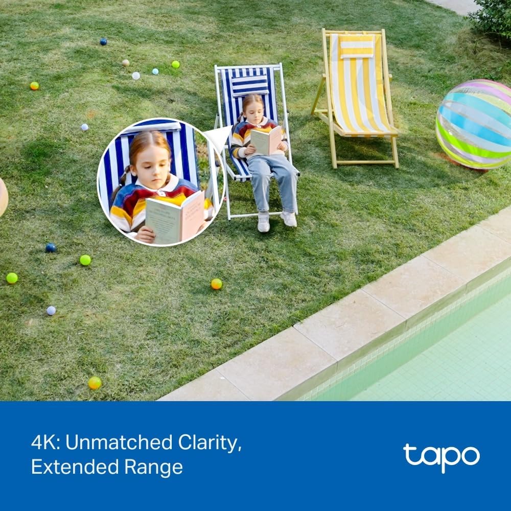 Detalle de Tapo TC46 4K 8MP outdoor security camera