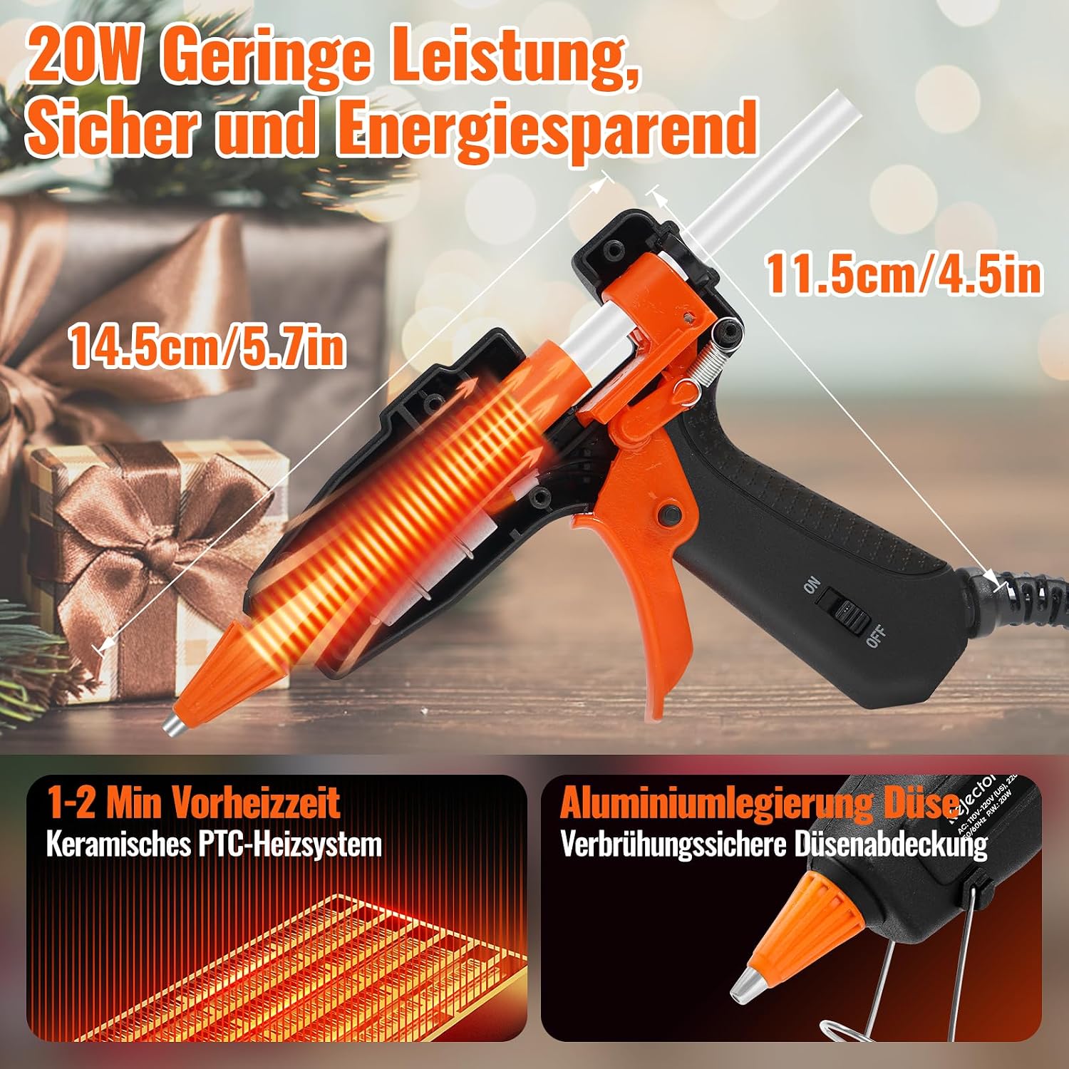 Thumbnail 3 de Kejector Feuerfest Heißklebepistole 20W
