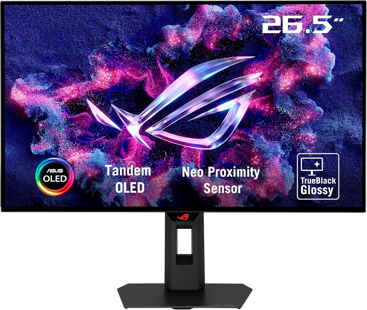 Detalle de ASUS ROG Strix 27-Inch OLED Monitor (XG27AQWMG) — 1440p, 280 Hz, TrueBlack OLED