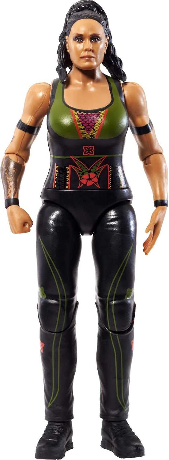 Detalle de Mattel HDD33 WWE Tamina Action Figure, Posable 6-inch Plastic Collectible