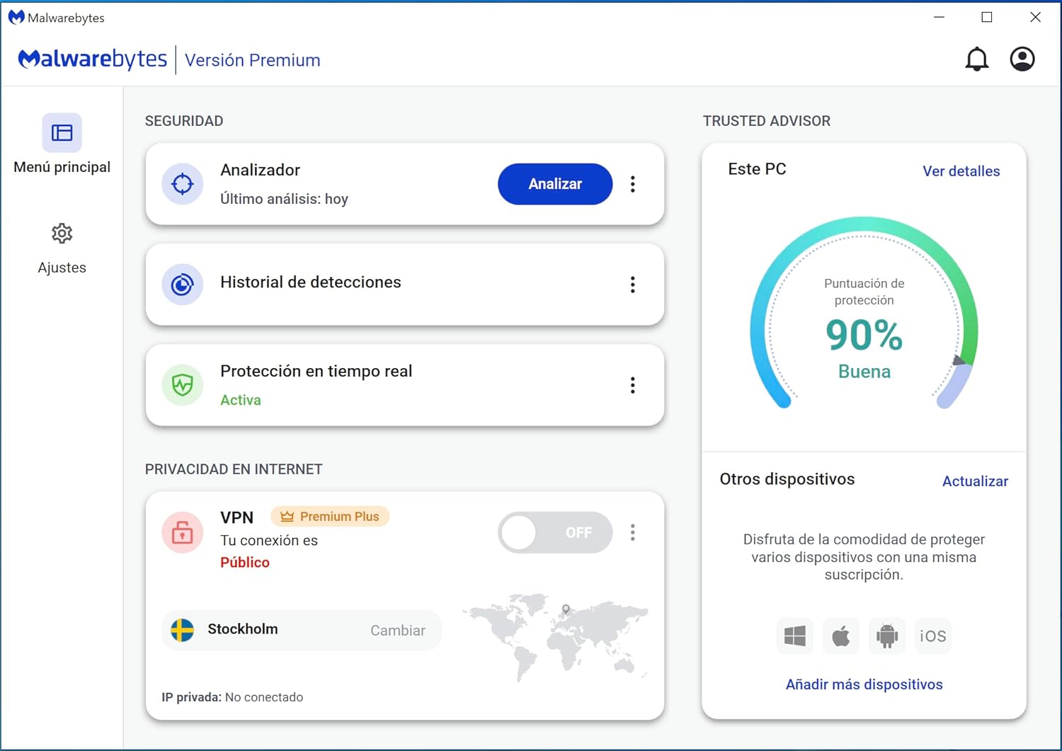 Thumbnail 5 de Malwarebytes Premium 2 Dispositivos - 18 Meses 🚀