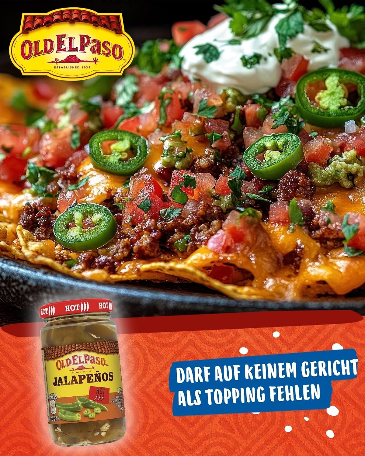 Detalle de Old El Paso Sliced Jalapenos 215 g 🌶