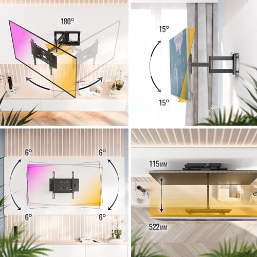 Thumbnail 2 de RICOO R23-S Soporte TV Pared 31-65" Inclinable y Giratorio 🖥️