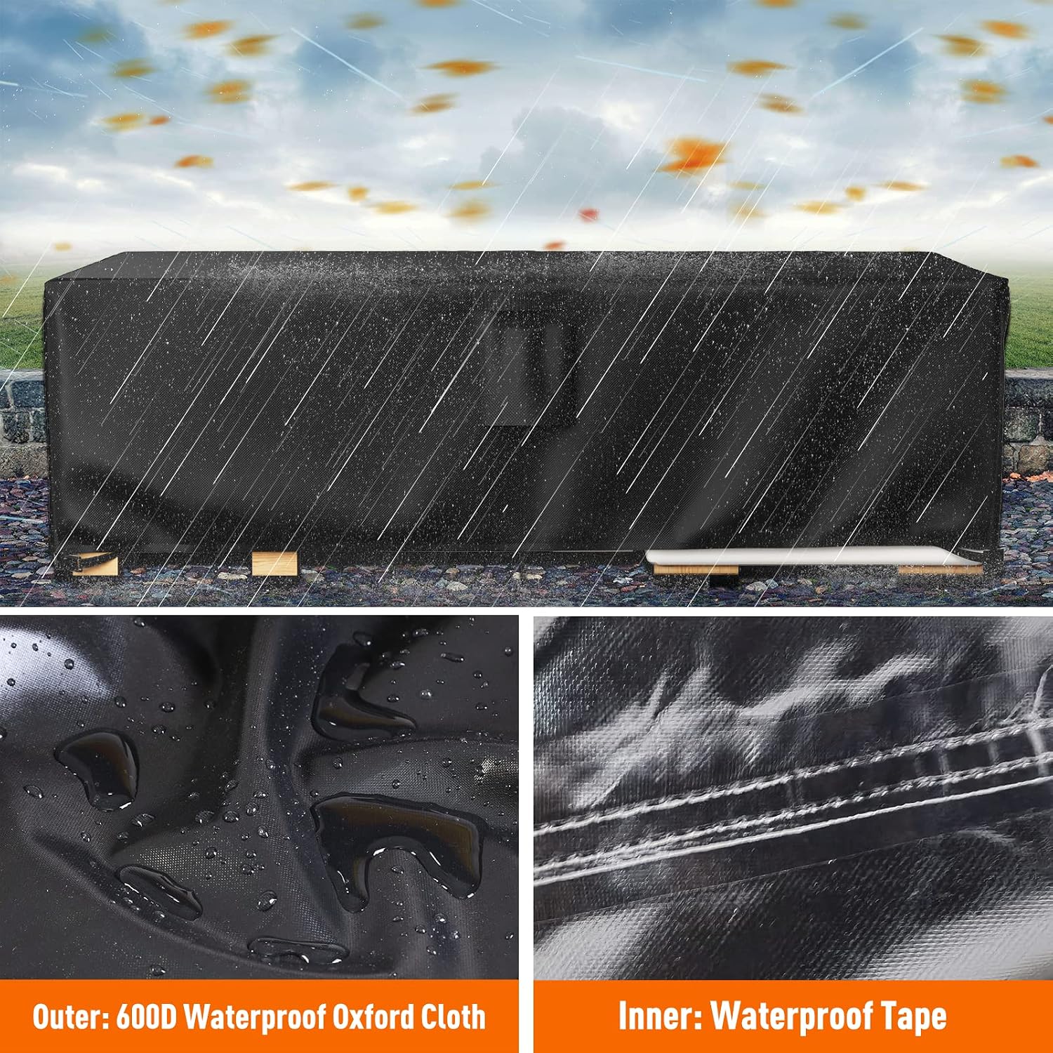 Detalle 2 de Outdoor Furniture Cover 108L x 82W in