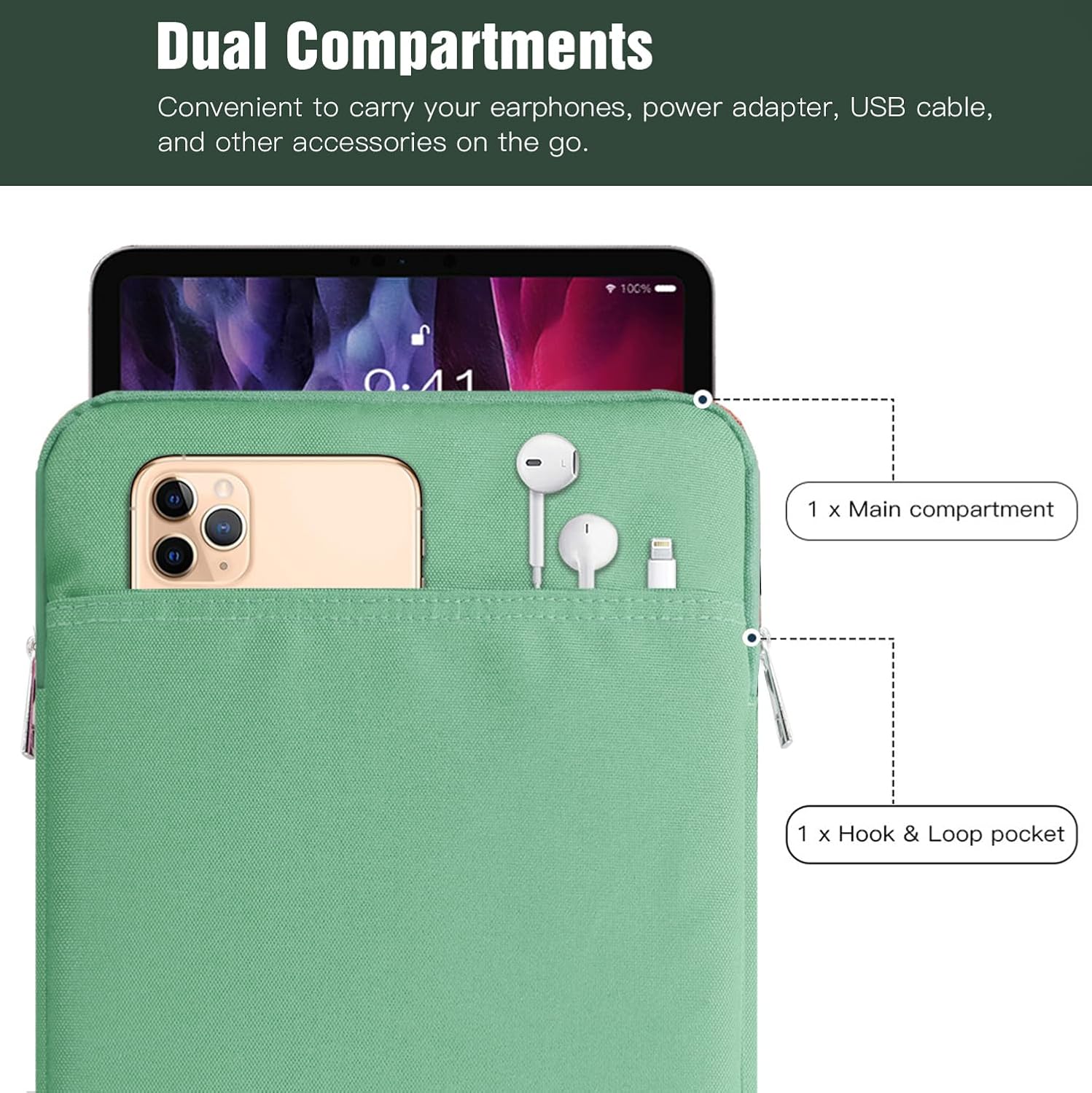 Thumbnail 3 de TiMOVO 9–11in Tablet Sleeve