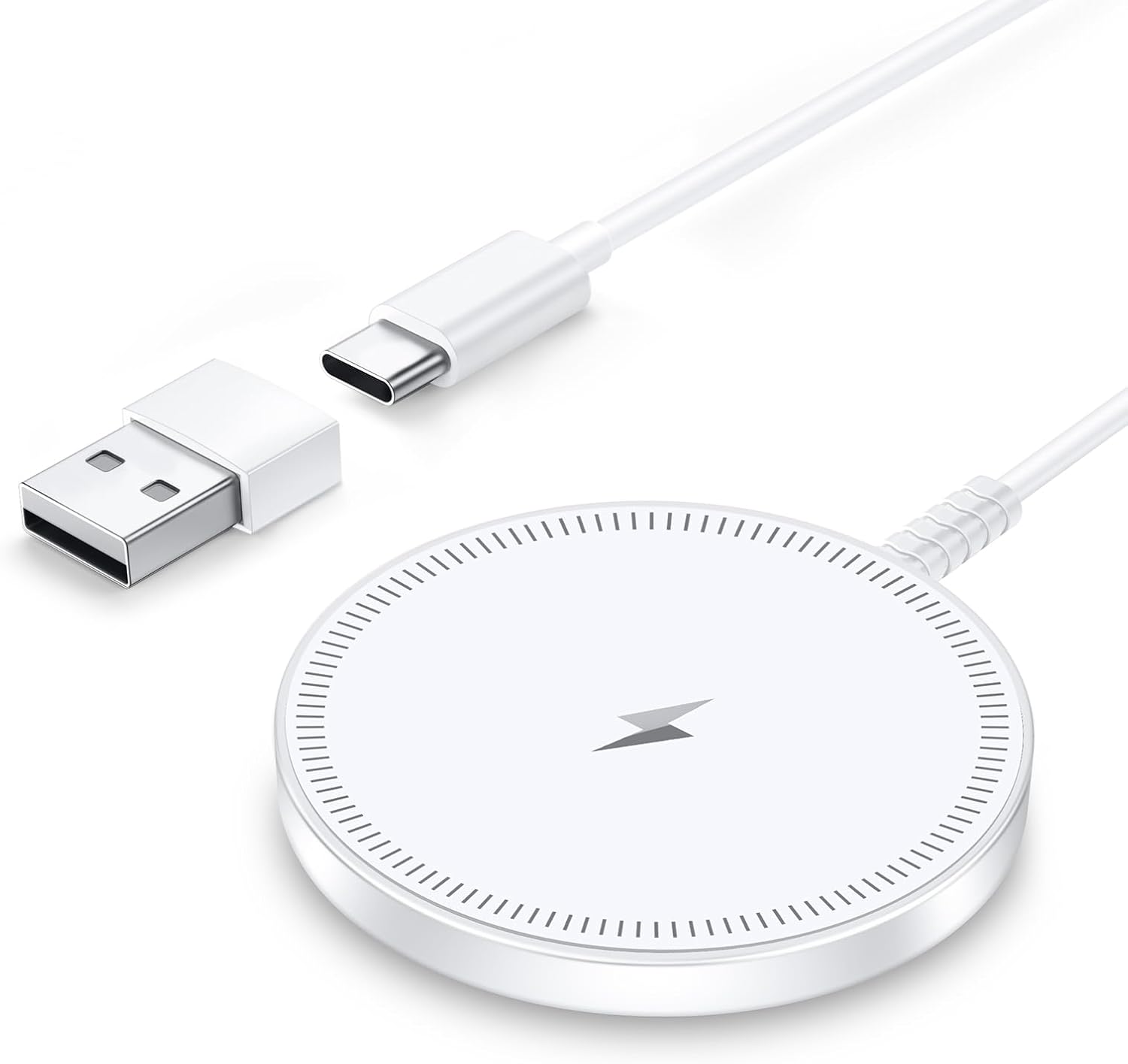 Detalle de LMOYPD MagSafe Charger Magnetic Wireless Charge Pad for iPhone