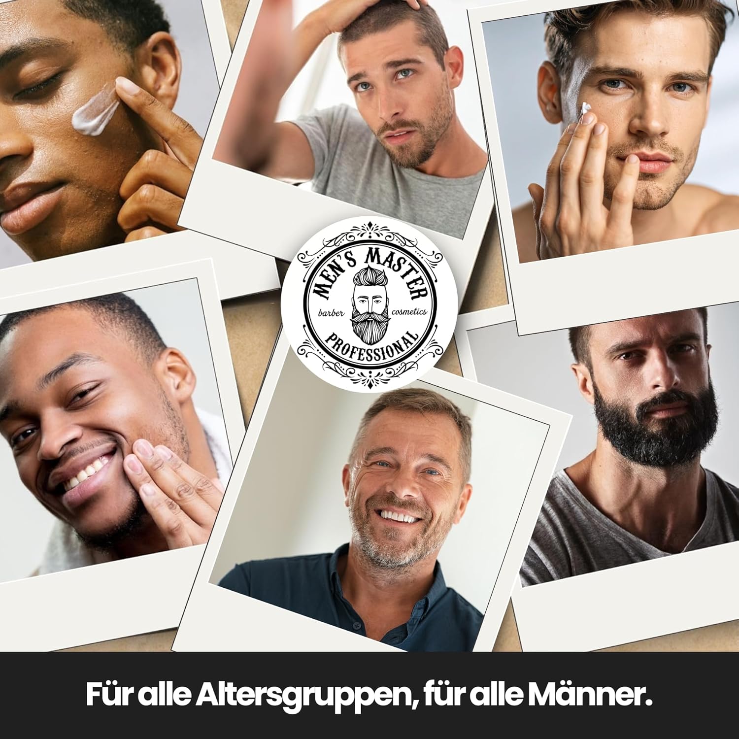 Detalle 2 de Men's Master Gesichtscreme – Anti-Aging Feuchtigkeitspflege mit Kollagen & Hyaluronsäure (75 ml)