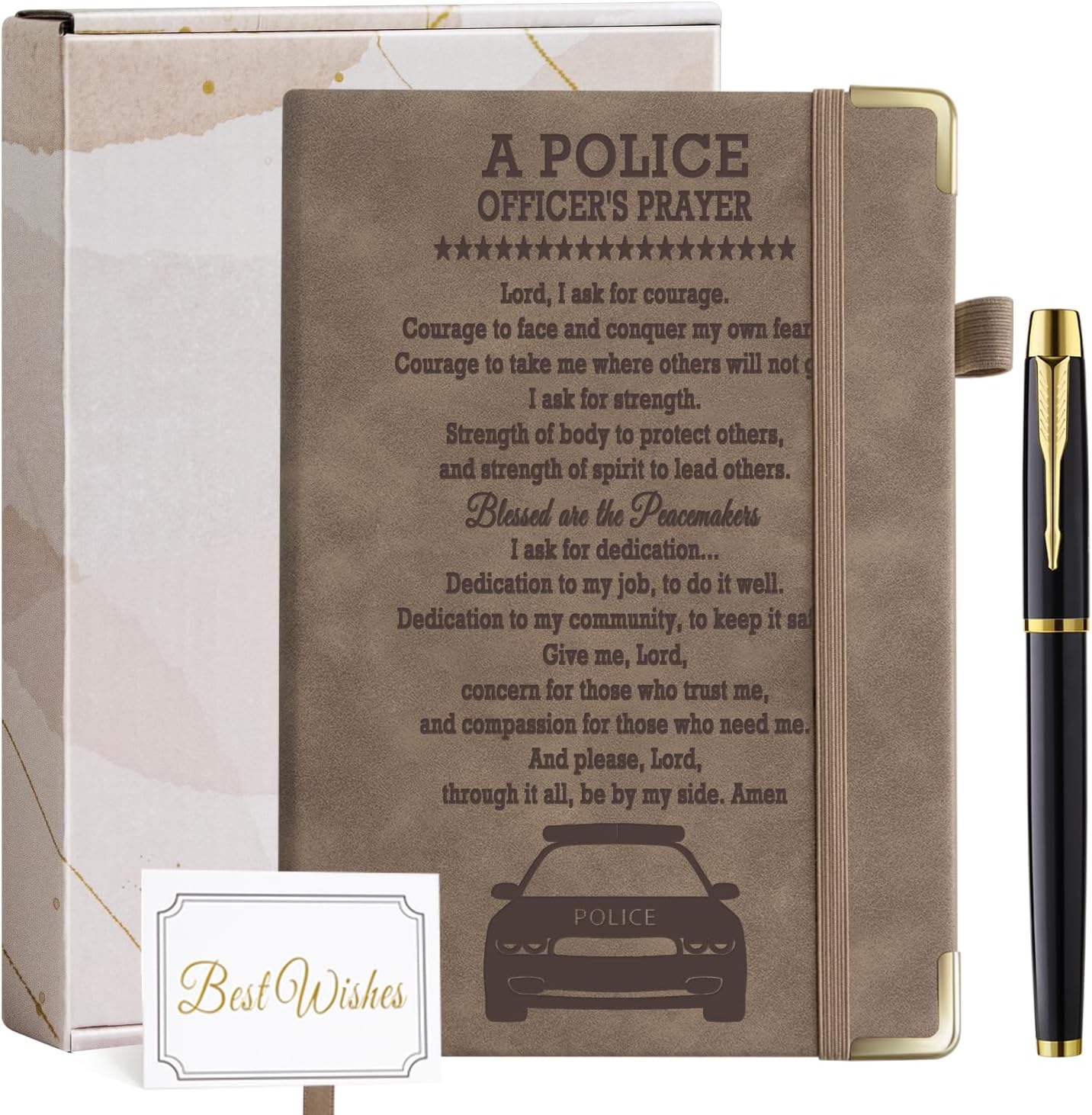 Detalle de Police Officer Journal, A5