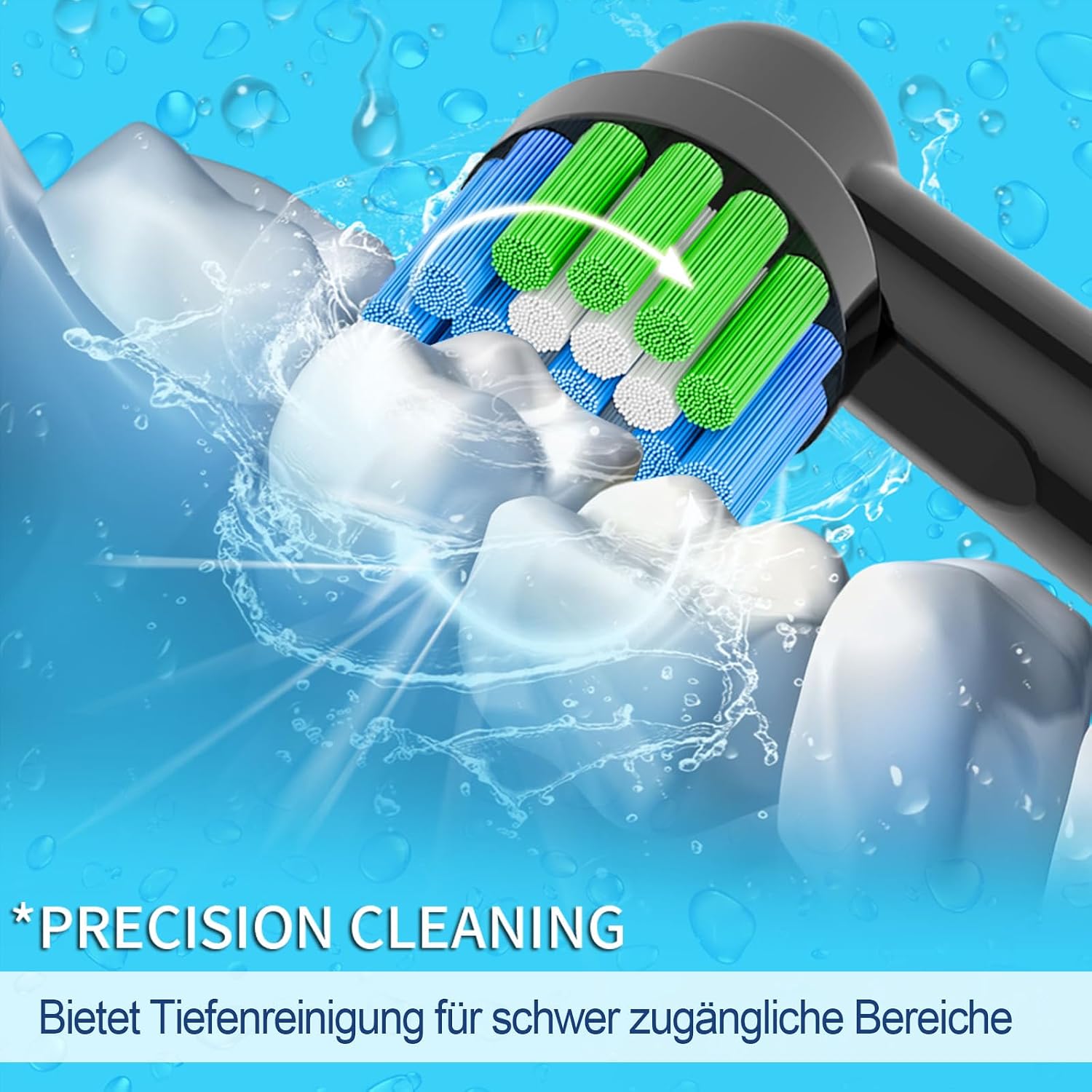 Detalle 2 de Aufsteckbürsten kompatibel mit Oral‑B 16er Set 🪥