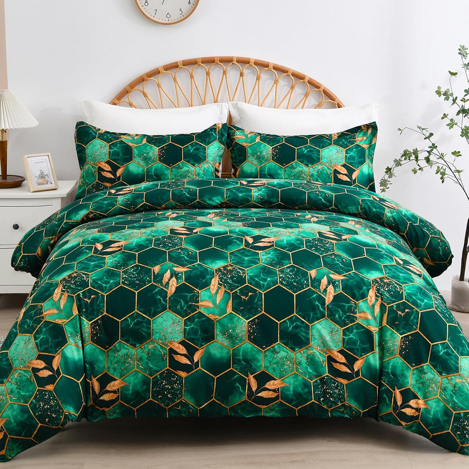Detalle de DJY Geometric Duvet Cover Set 200x200cm