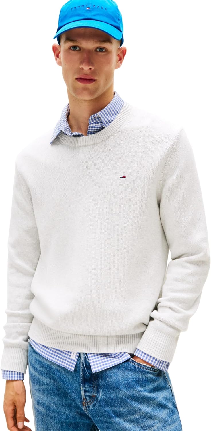 Detalle de Tommy Jeans Men’s Slim Fit Jumper