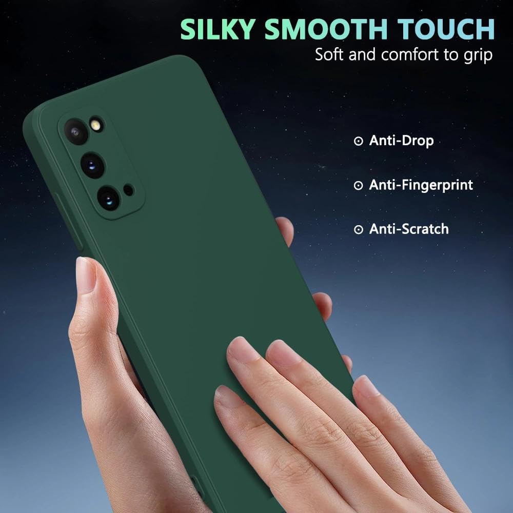 Thumbnail 5 de ULXITEYU Soft TPU Slim Case for Samsung Galaxy S20 – Dark Green