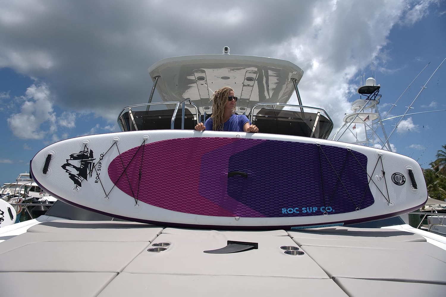 Thumbnail 5 de Roc Inflatable Stand Up Paddle Board 10'6" SUP 🏄