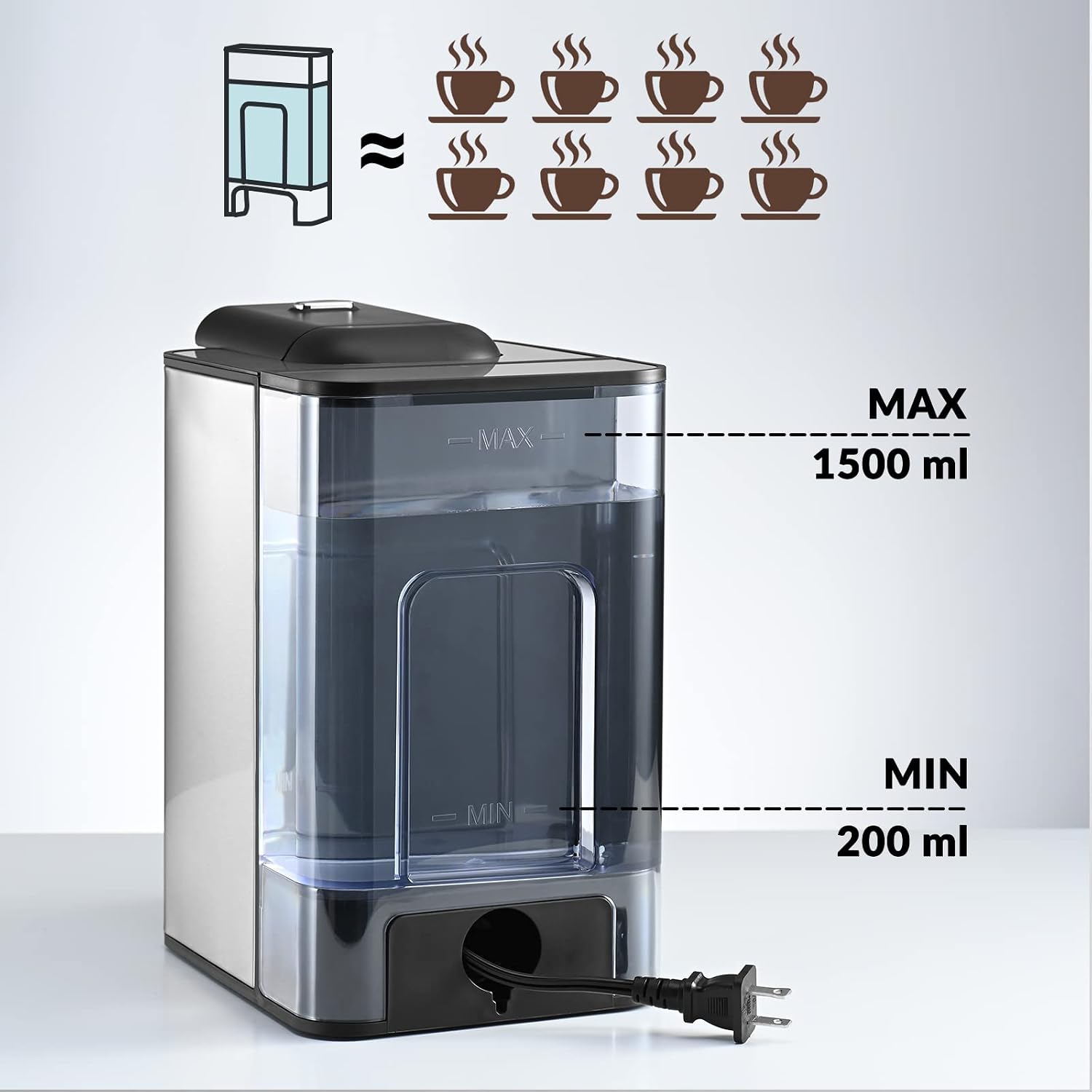 Thumbnail 5 de Mecity 3-in-1 Single Serve Coffee Maker (K-Cup Compatible) with Tea Maker & Instant Pot Mode