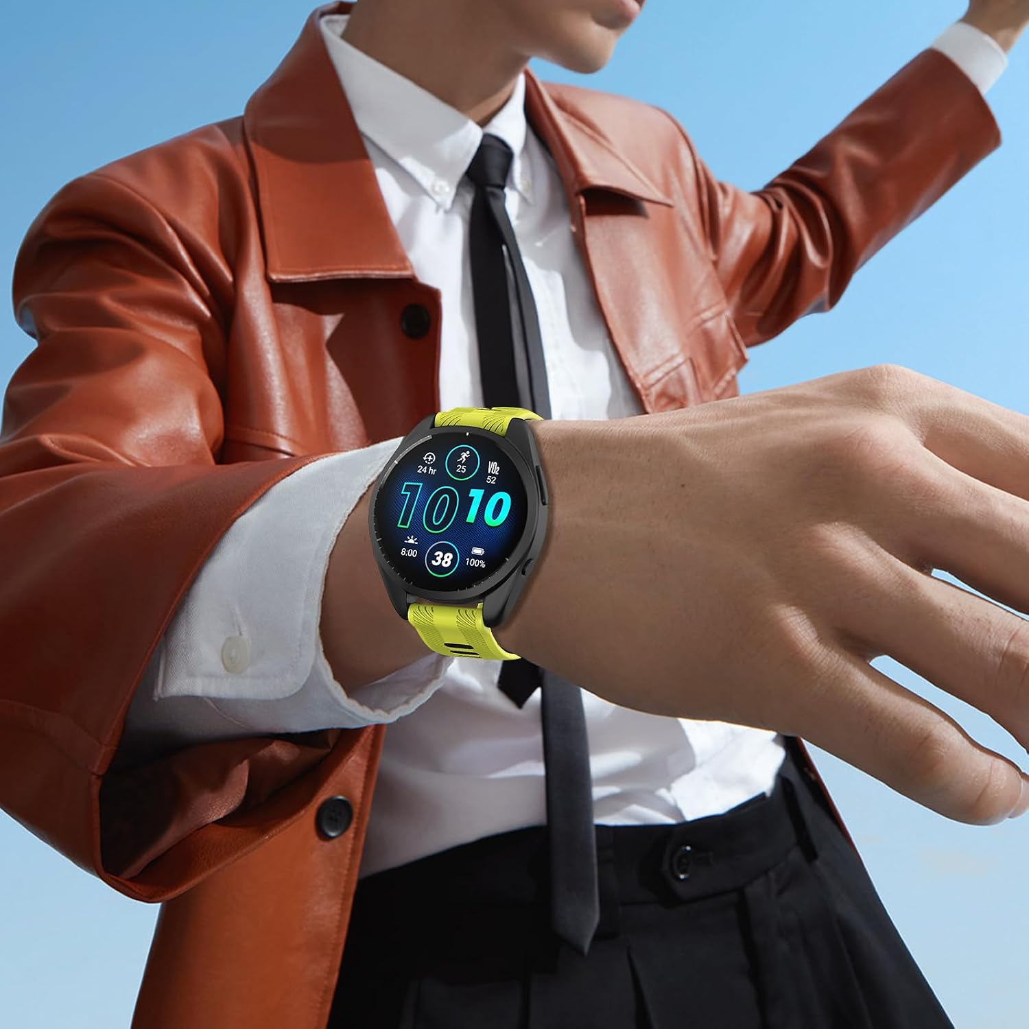 Thumbnail 6 de U-LIMVE 22 mm silikonarmband för Garmin Forerunner och Fenix 5
