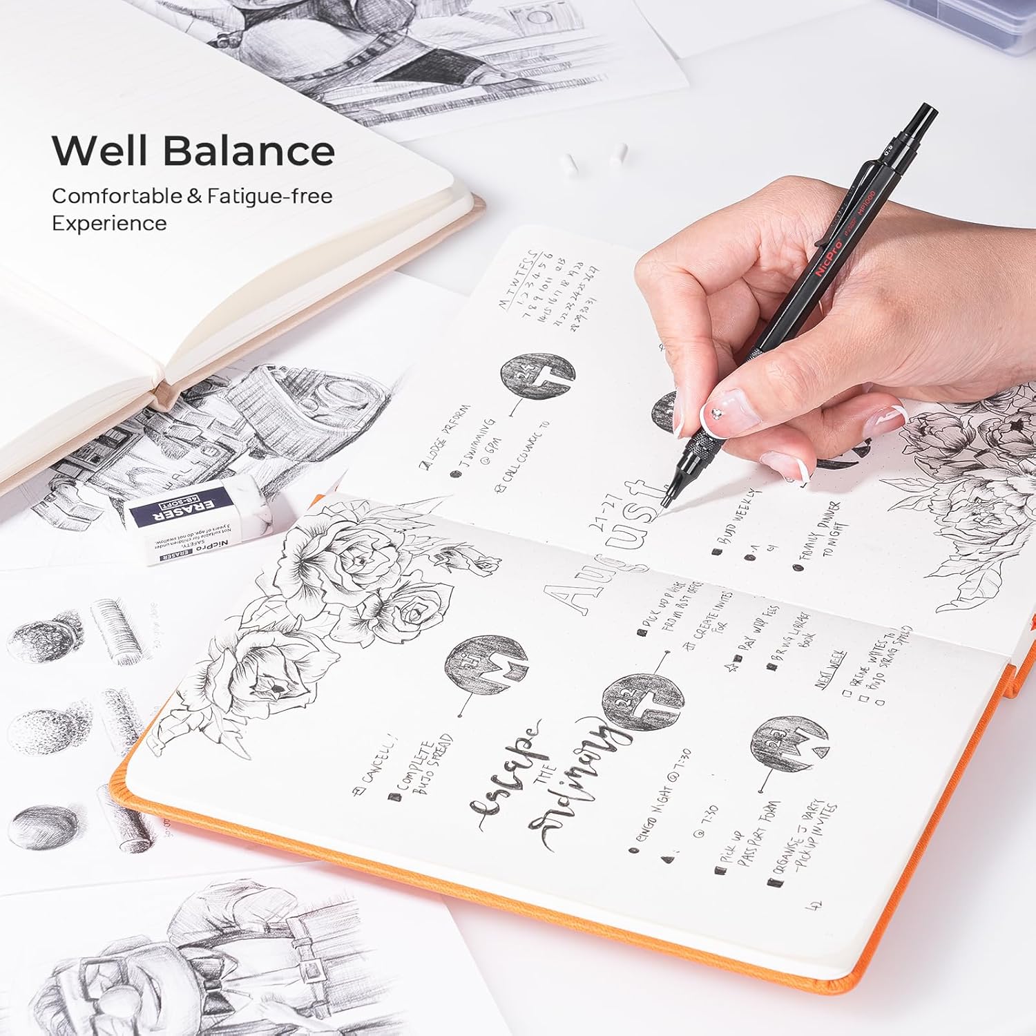 Thumbnail 3 de Nicpro matite meccaniche 0,5 mm ✏️