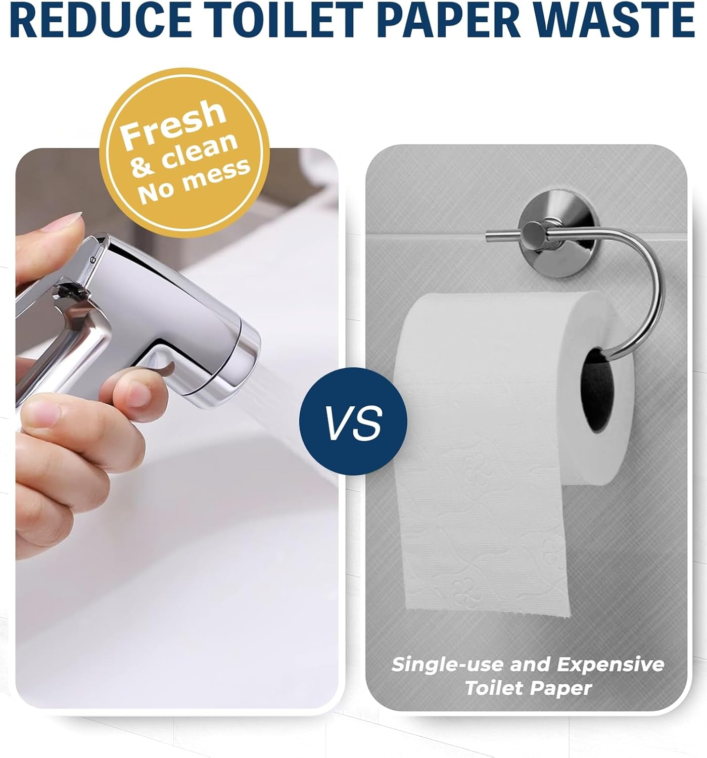 Thumbnail 1 de SIEYESCITY Handheld Bidet Sprayer 47in