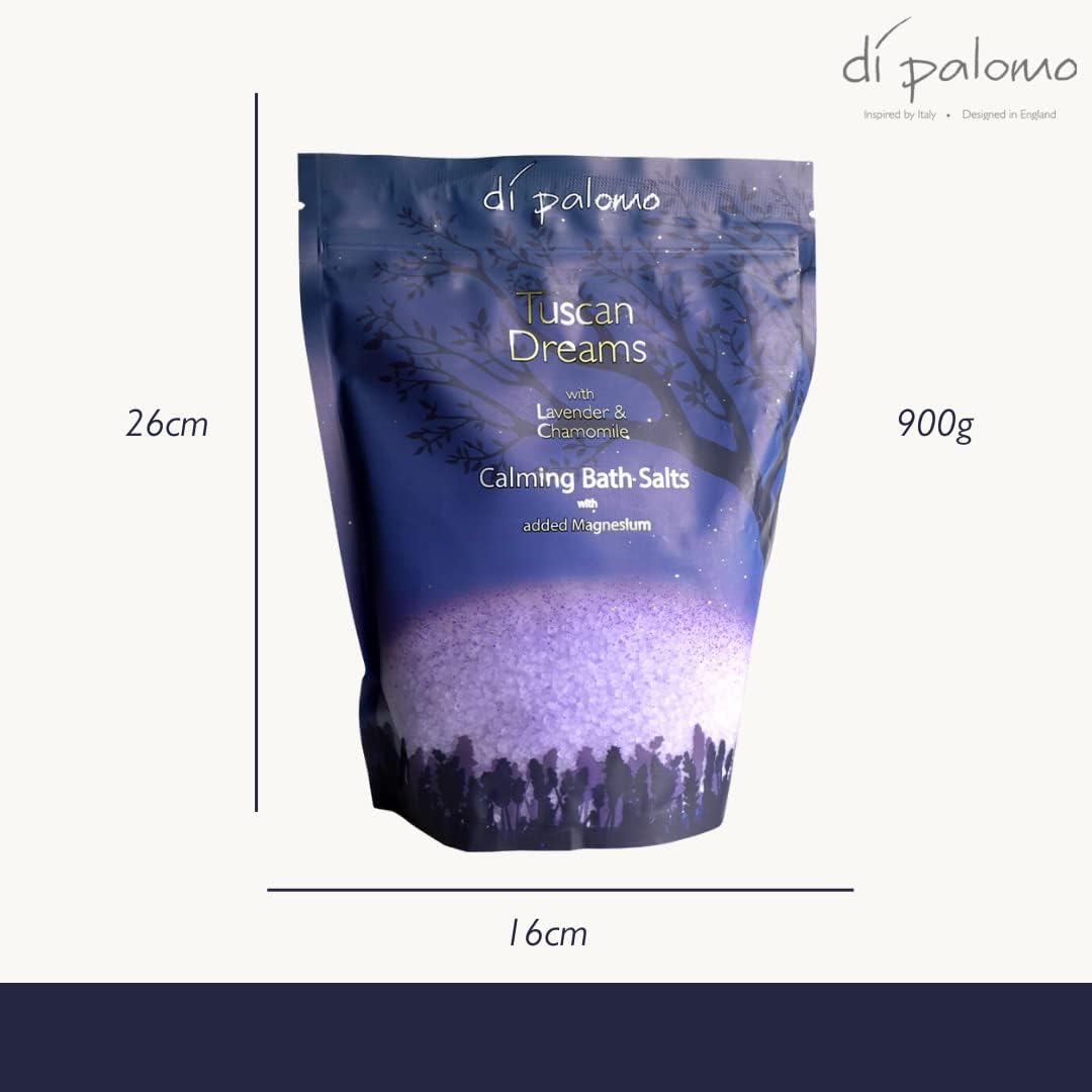 Thumbnail 4 de Di Palomo Vegan Tuscan Dreams Bath Salt 900g (Lavender & Chamomile) with Epsom Salts