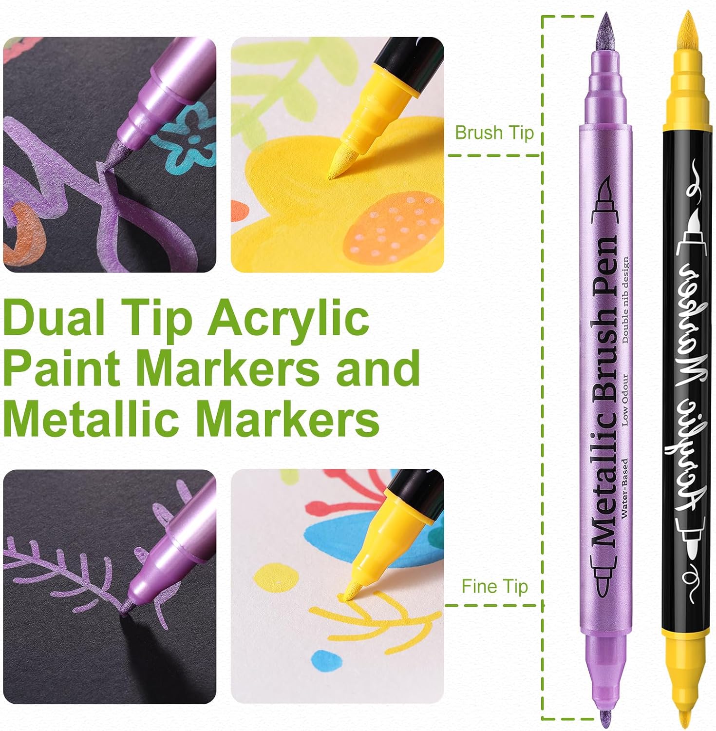 Thumbnail 2 de Paint Markers 48-Pack