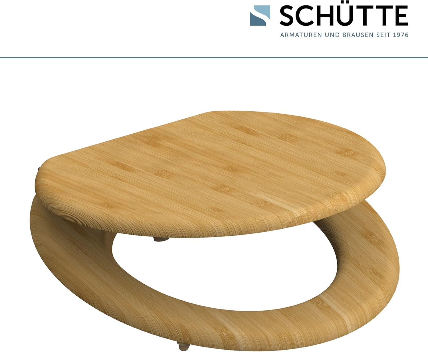 Thumbnail 6 de SCHÜTTE Abattant WC Bamboo – châssis en bambou massif, durable et universel