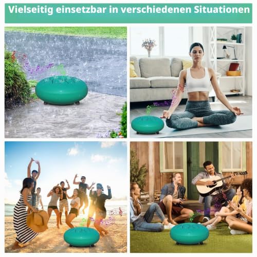 Thumbnail 4 de Regentrommel für draußen, 8 Töne (C-Key) aus Stahlzunge – MENGBEI