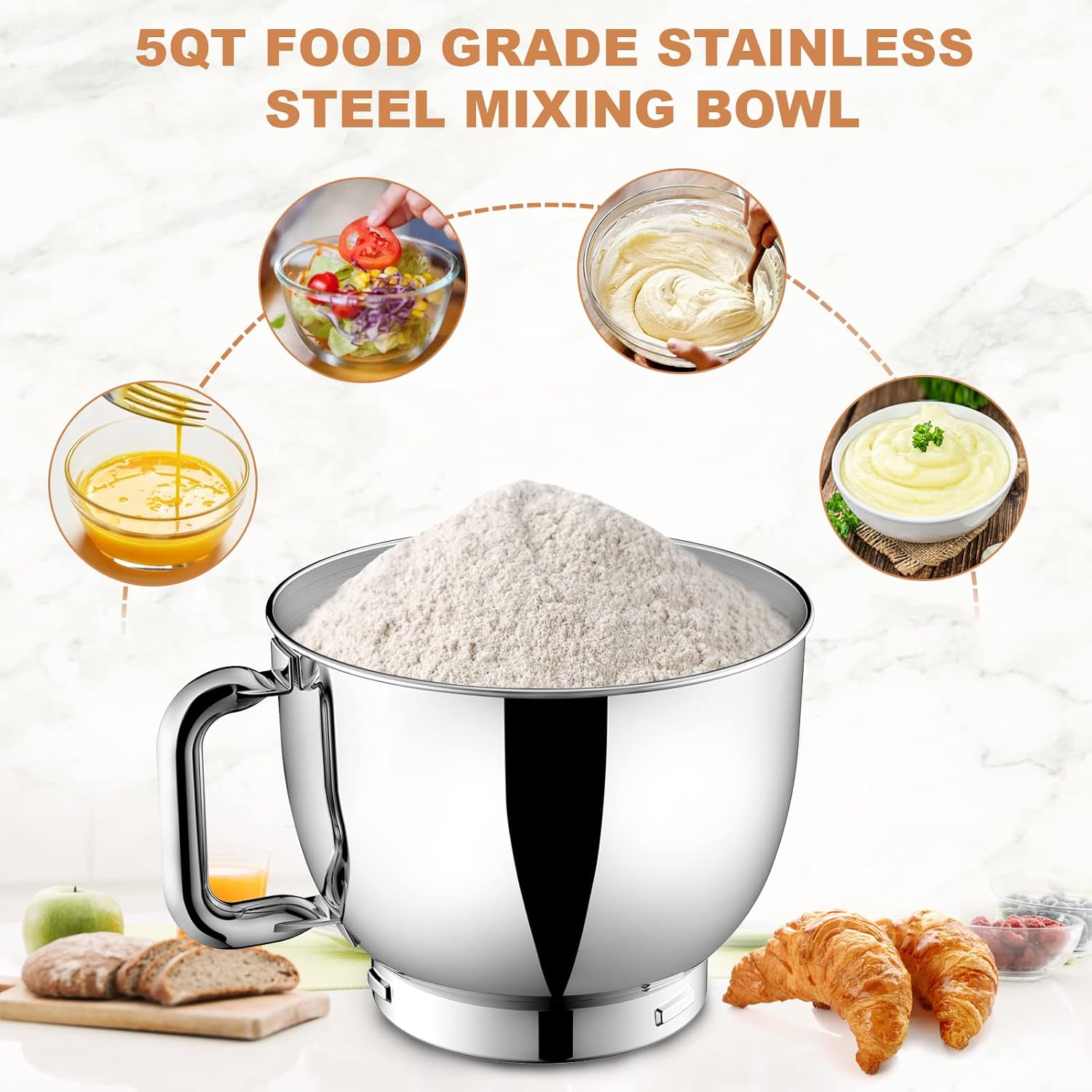 Thumbnail 1 de Vospeed Stand Mixer 5 Qt 1000W