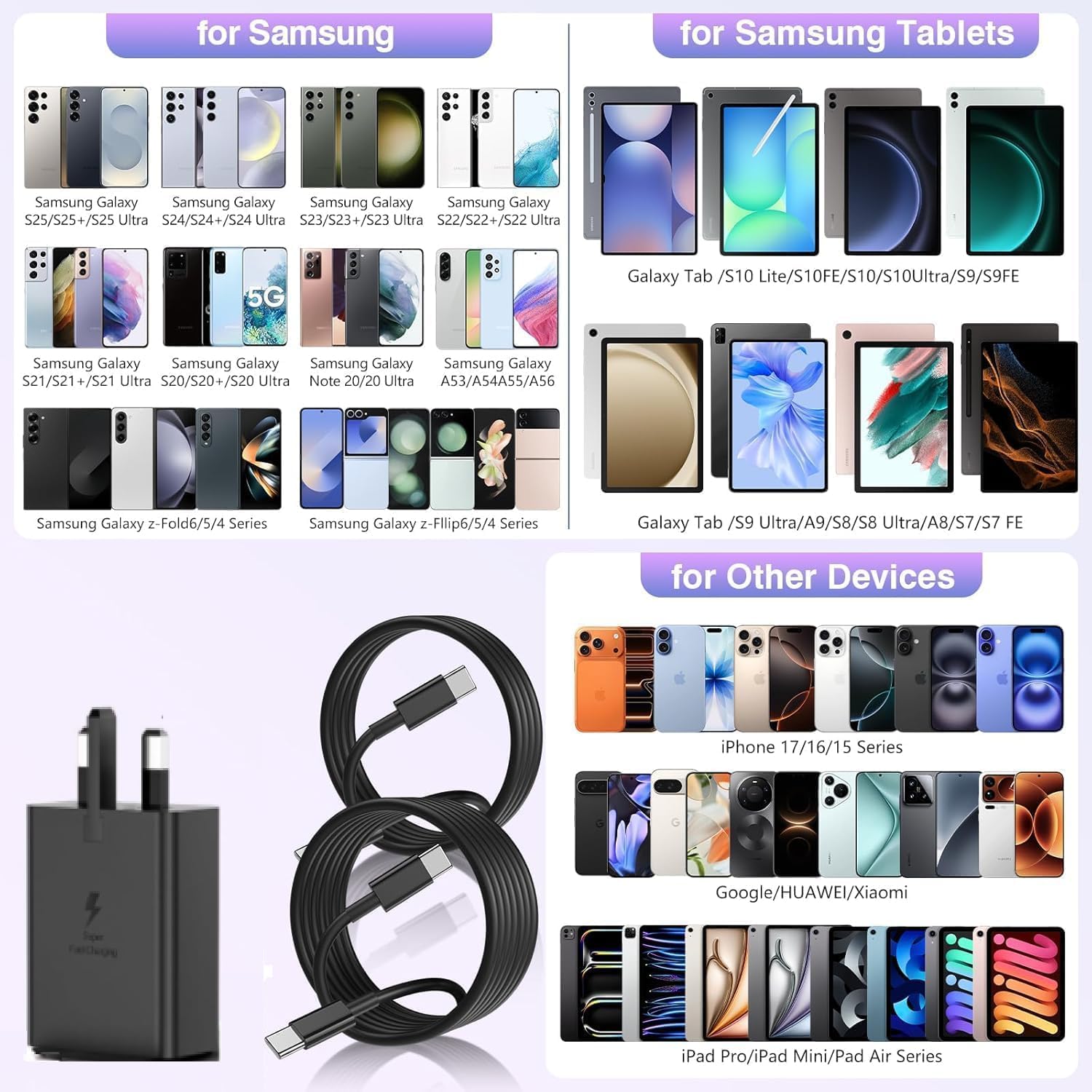 Thumbnail 6 de 20W iPhone Fast Charger with 2m USB‑C to Lightning cable