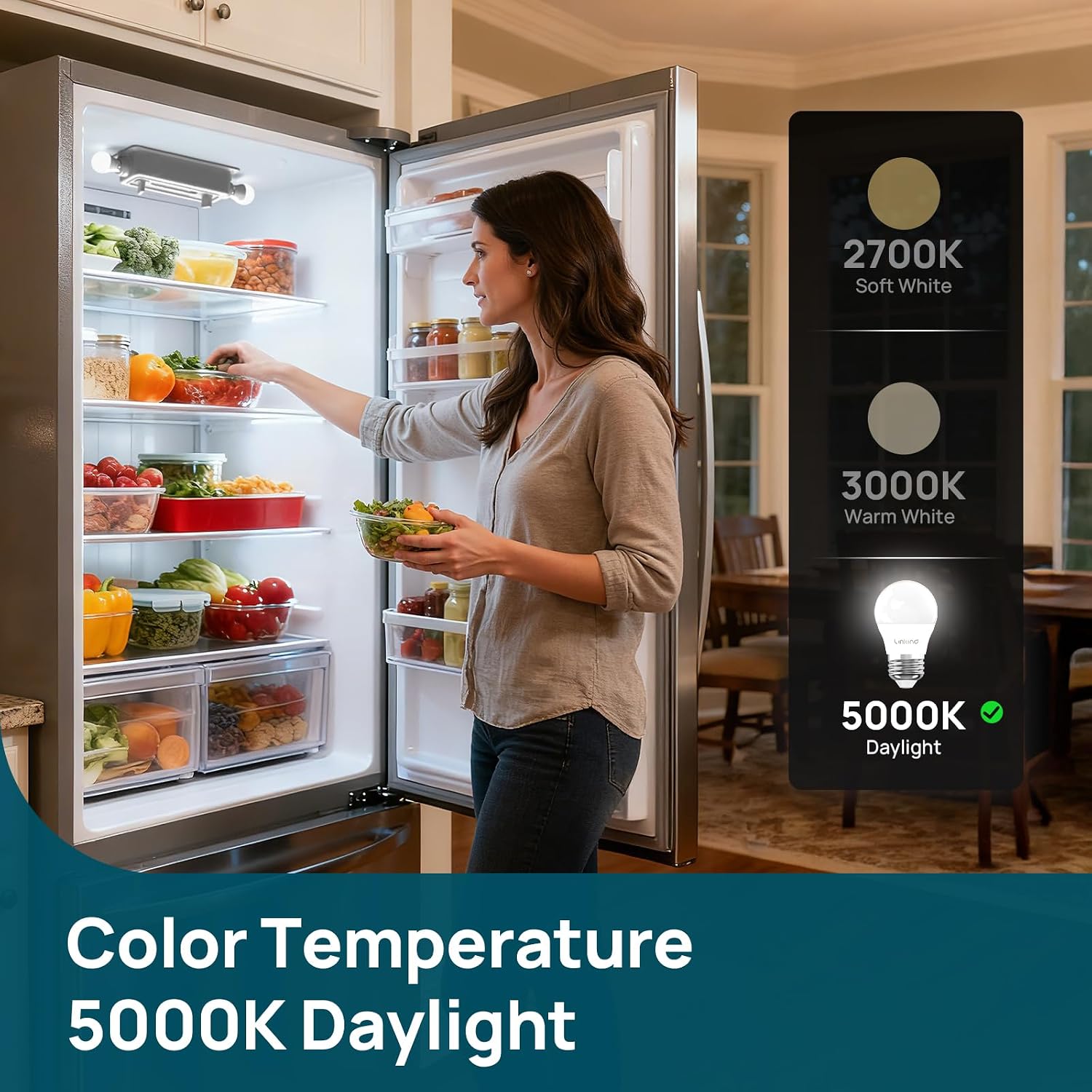 Thumbnail 3 de Linkind Refrigerator Light Bulbs, A15