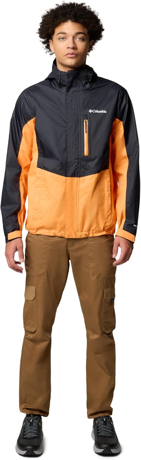 Detalle de Columbia Pouring Adventure 3 Jacket da uomo: giacca antipioggia impermeabile Packaway