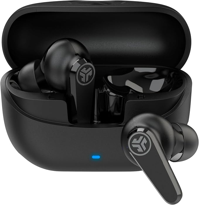 Detalle de JLab Go Pods ANC Bluetooth, Cancelación Activa, 26h+, Negro