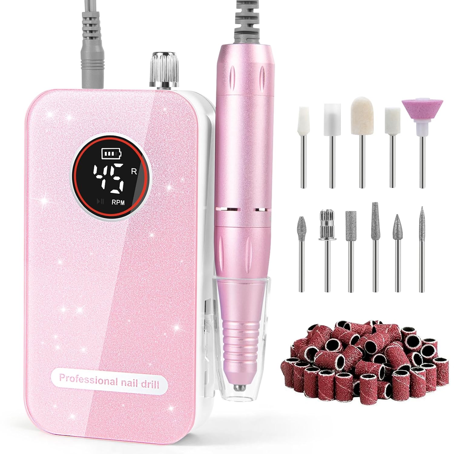 Detalle de Professional Nail Drill 45000RPM ๐