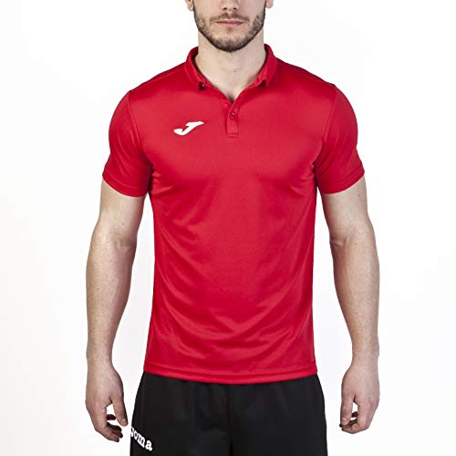 Thumbnail 4 de Joma Hobby Polo para Hombre Roja (600) - Versatilidad y Transpirabilidad en un Polo Clásico