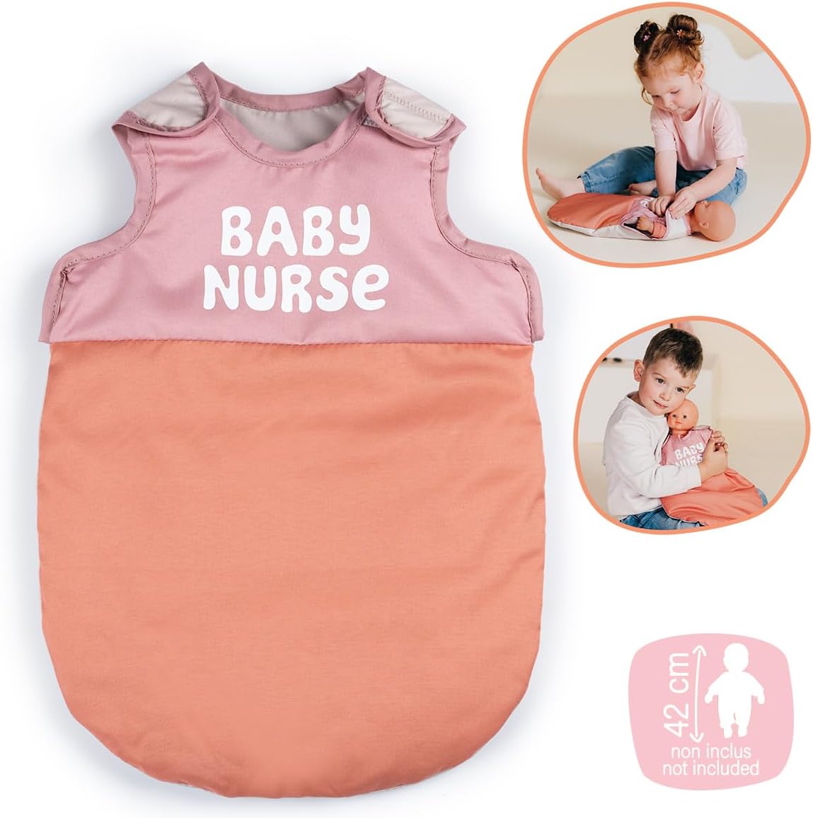 Thumbnail 1 de Smoby Baby Nurse Puppen-Schlafsack für Puppen bis 42 cm – Weich wattiert und gemütlich