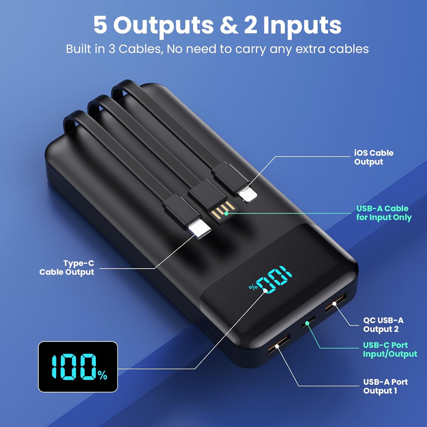 Thumbnail 4 de Power Bank 26800mAh Batería externa PD 25W