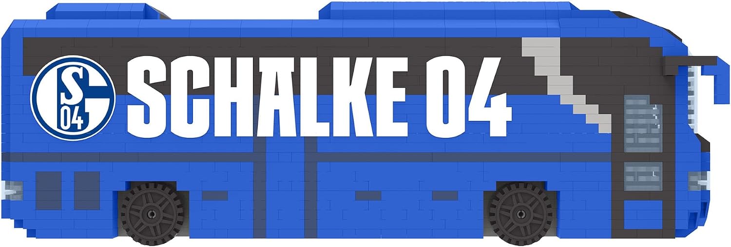 Detalle 2 de FOCO BRXLZ FC Schalke 04 – licencjonowany autobus do składania, 1207 elementów
