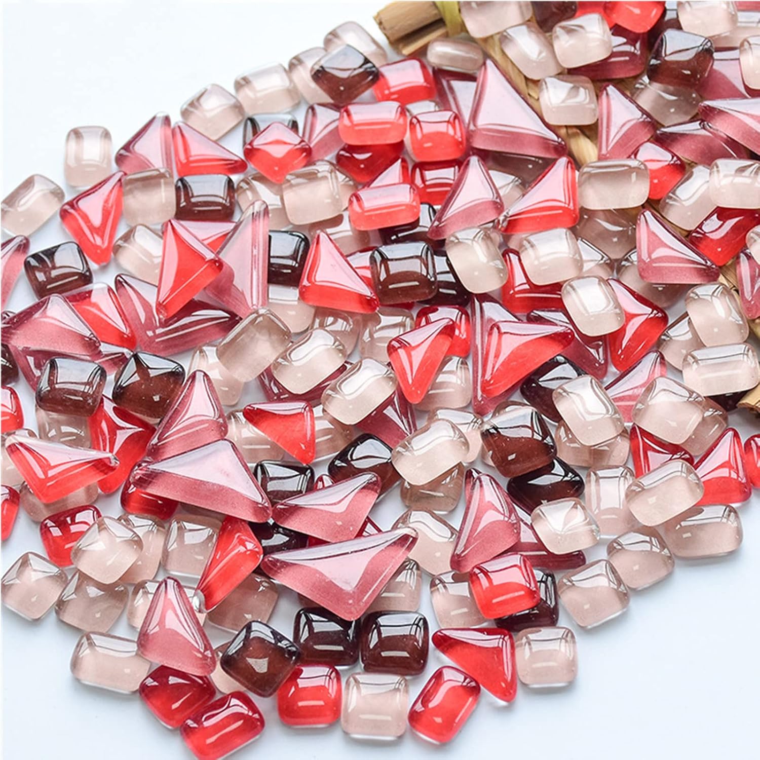 Unregelmäßige Glasmosaikfliesen 500 g 🎨