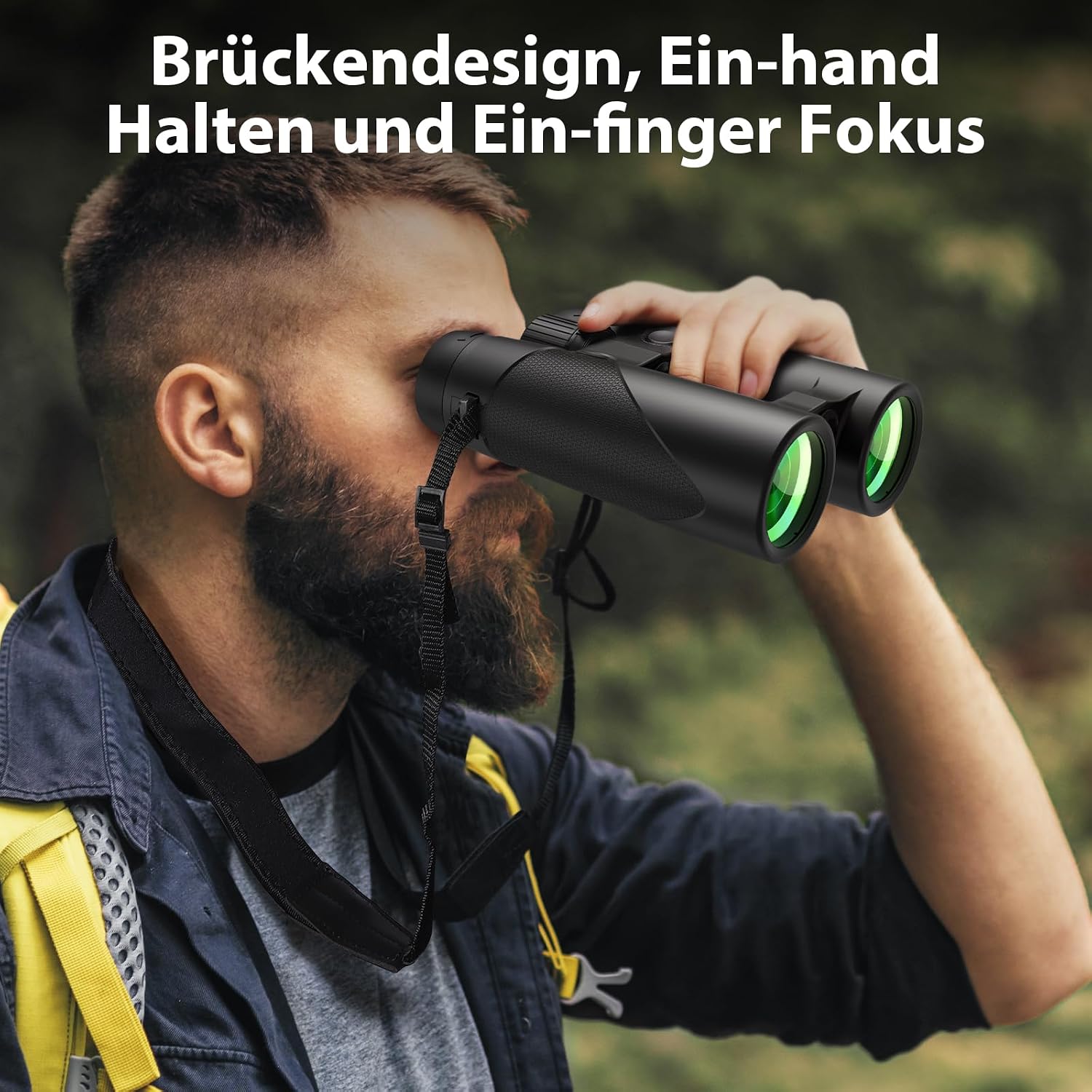 Detalle 2 de Timorn HD 8x42 Fernglas fĂĽr Vogelbeobachtung und Jagd đź”