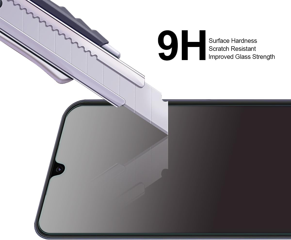 Detalle de Supershieldz A26 Tempered Glass Screen Protector, 2-Pack, 9H Hardness