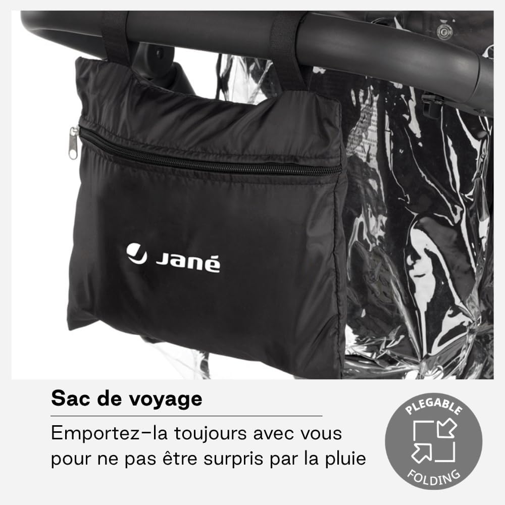 Detalle 1 de Jane Habillage pluie pour poussette universel